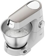 Kenwood Titanium Chef Baker KVC65.001WH, Pastry Robot with Integrated Scales, Including 3-Piece Pastry Set, Spatula & Splash Protection, 1200 W, White - Image 5