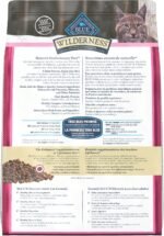 Blue Buffalo Wilderness with Salmon Natural High-Protein Grain-Free Dry Food for Adult Cats, Real Salmon First, Antioxidant-Rich LifeSource Bits Support Immunity, Promotes Strong Muscles,11 lbs. - Image 3