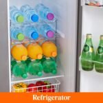 Lifewit Stackable Water Bottle Organizer for Cabinet, Freezer, Pantry - Plastic Cup Holder, Wine Racks for Kitchen Tabletop Storage, Cupboard, Office - Pack of 4, Each Rack Holds 3 Containers - Image 9