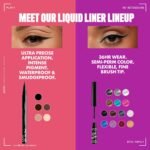 NYX PROFESSIONAL MAKEUP, Epic Ink Liner, Liquid Eyeliner, Waterproof, Matte finish - BLACK - Image 11