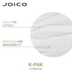 Joico K-PAK Intense Hydrator - Keratin Hair Treatment, Hair Mask for Dry Damaged Hair, Heat Protectant with Rose Hip Oil, Sulfate Free, 250mL - Image 5