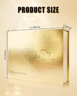 Skin Care Kit,6 in 1 24K Gold Skincare Toiletries Product Set for Women Mom | Moisturizing,Anti-aging,Facial Skincare Kit with Cleanser,Toner,Face Serum,Face Cream,Thanksgiving,Christmas Skin Care Kit - Image 8