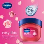 Vaseline® Lip Therapy® Rosy Lips Mini, Long-lasting moisturization with a light rosy fragrance and color. - Image 4