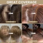 Root Touch Up Hair Powder Root Cover Up Hairline Shadow Powder Stick, Root Touch Up for Thinning Hair for Women and Men, Bald Spots, Eyebrows, Beard Line (Black) - Image 3