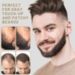 Root Touch Up Hair Powder Root Cover Up Hairline Shadow Powder Stick, Root Touch Up for Thinning Hair for Women and Men, Bald Spots, Eyebrows, Beard Line (Black) - Image 5