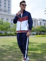ANOTWENER Men's Casual 2 Piece Tracksuit Sets Long Sleeve Full Zip Jacket and Sweatpants Jogging Sport Outfits Sweatsuits - Image 4