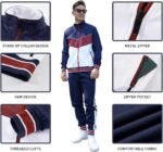 ANOTWENER Men's Casual 2 Piece Tracksuit Sets Long Sleeve Full Zip Jacket and Sweatpants Jogging Sport Outfits Sweatsuits - Image 5