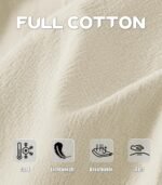 MAGNIVIT Men's Linen Cotton Capri Pants Elastic Waist Baggy Harem Pants | Linen Cotton,Capri,Loose Fit,Elastic Waist,Drawstring,Wide Leg,Baggy,Harem,Summer,Breathable,Light,Pockets,3/4,Below Knee. - Image 7