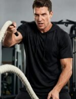 MAGCOMSEN Men's Short Sleeve Hooded T-Shirt Cotton Casual | Soft lightweight stretch, regular fit, machine wash, tag-free, ideal for gym, golf and daily wear, all seasons wear - Image 5