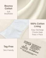 Intimate Portal Cotton Maternity Underwear Under Bump Women Pregnancy Bikini Panties - Image 6