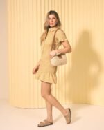 Yellow Shoes DANEMARK Women’s Sandals | Genuine Leather & Cork, Lightweight Walking Sandals for Women, Summer Dressy Flat - Image 4