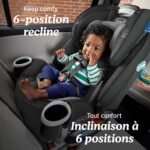 Graco 4Ever All-in-One Convertible Car Seat, 4-in-1 Baby to Big Kid Car Seat from 1.8-54 kg (4-120 lb), ProtectPlus Engineered, Raegen - Image 4