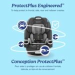 Graco 4Ever All-in-One Convertible Car Seat, 4-in-1 Baby to Big Kid Car Seat from 1.8-54 kg (4-120 lb), ProtectPlus Engineered, Raegen - Image 7