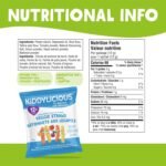 Kiddylicious Cheesy Veggie Straws | 12+ Months | 9 Portions | 108g - Image 3