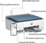 HP Smart Tank 5102 Wireless All-in-One Refillable Printer, Scanner, Copier with up to 3 Years of Ink Included, Best for Home, Cartridge-Free. - Image 11