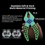 Anycubic Kobra X Multi-Colour 3D Printer 4-Colour Printing, 600mm/s High Speed,Built-in Camera and AI Detection, Easily Expand Your Palette to 19 Vibrant Colors with the ACE 2 Pro, 260x260x260 mm - Image 6
