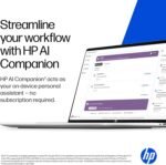 HP Laptop OmniBook 5 14 inch Next Gen AI PC, 2K OLED Display, Snapdragon X Plus, 16 GB RAM, 512 GB SSD, Wi-Fi 6E, Adreno GPU, Windows 11 Home, Copilot+ PC, 14-he0006ca - Image 9