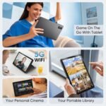Tablet 10 inch Android 15 Tablets, Tablette with case, 18 GB RAM 128 GB ROM 1 TB Expand, Octa-Core, 6000mAh 1280x800 IPS HD, 5G WiFi, GPS, Widevine L1, 5MP+8MP Dual Camera - Image 7