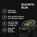SUUNTO Run GPS Sport Running Watch, Lightweight 1.32" AMOLED Black Textile | Dual-Band GNSS, 12D Battery Life, Touchscreen, 34+ Sports, Daily Activity&Recovery Tracking, 4GB Offline Music, SUUNTO App - Image 3