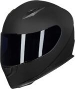 ILM Full Face Motorcycle Street Bike Helmet with Removable Winter Neck Scarf + 2 Visors DOT Model ILM-313 - Image 7