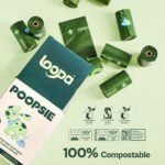 (Canadian Brand) Poopsie Certified Compostable Dog Poop Bags – Eco-Friendly Plant-Based Dog Waste Bags – Strong & Leak-Proof Dog Waste Bags 270 Bags - Image 6