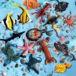 21pcs Realistic Sea Animal Toys, Safe Ocean Animal Figures for Kids | Unique Sea Creature Animals, Non-Toxic & Durable for Bath Play, Party Favors, Cake Topper, School Project, Educational Gift - Image 4
