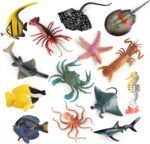 21pcs Realistic Sea Animal Toys, Safe Ocean Animal Figures for Kids | Unique Sea Creature Animals, Non-Toxic & Durable for Bath Play, Party Favors, Cake Topper, School Project, Educational Gift - Image 7