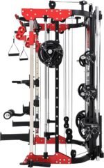 Altas Strength 3058G Smith Machine Home Gym with Dual Weight Stacks | Commercial-grade all-in-one Smith machine with dual weight stacks, safe solo training, and full-body workouts. - Image 3