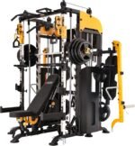 Altas Strength 3061B Smith Machine with Lever Arms & Cable System | All-in-one Smith machine with lever arms, 2:1 pulley system, squat rack, and full-body strength training. - Image 5