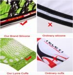 Cycling Jersey Men Bike Short Sleeve Tops S-3XL Full Zipper Reflective 3-Pockets - Image 7