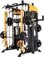 Altas Strength 3061B Smith Machine with Lever Arms & Cable System | All-in-one Smith machine with lever arms, 2:1 pulley system, squat rack, and full-body strength training. - Image 2
