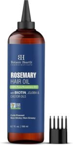 Botanic Hearth Rosemary Hair Oil for Hair & Scalp, 6.7 Fl Oz | Lightweight Hair Oil for Daily Hair Care, Suitable for All Hair Types - Image 2