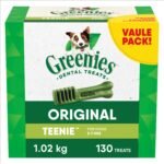 Greenies Dog Treats, 1.02kg | Cleans to gumline, dogs 2-7 kg, vet-recommended, Vitamin E immune support, calcium for bones, natural ingredients, no fillers - Image 2