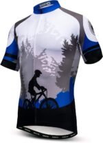 JPOJPO Cycling Jersey Men Bicycle Short Sleeve Bike Shirt Quick-Dry Riding Clothing - Image 2