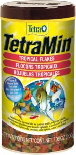 Tetra TetraMin Select Tropical Flakes 7.06 Ounces, Nutritionally Balanced, Premium Fish Food For All Tropical Fish - Image 2