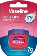 Vaseline® Lip Therapy® Rosy Lips Mini, Long-lasting moisturization with a light rosy fragrance and color. - Image 2