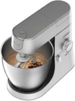 Kenwood KVL4100S Chef XL Planetary Pastry Processor, Blender Food Processor, 1200 W, Large 6.7 Litre Bowl, 3 Mixing Accessories, Electronic Speed Adjustment and Pulse, Steel, Silver - Image 5