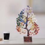 Chakra Tree of Life - Crystal Tree for Positive Energy - Seven Chakra Tree - 7 Chakra Tree, Money Tree, Feng Shui Decor, Chakra Stones, Crystals and Healing Stones, Premium Meditation Accessories - Image 7