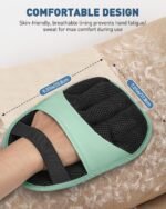 Magic Brush Glove Pet Hair, 2 Pack Removal Tool for Dogs and Cats | Electrostatic Magic Brush, Reusable, Grooming Needs, Fur Remover for Furniture, Clothes, Car Seats (Green) - Image 3