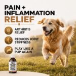 CB2 Hemp Oil for Dogs [225,000mg / 240mL / Organic] - Natural Hip and Joint Supplement for Dogs - Calming Anxiety Relief - Extra Strength for Pain, Inflammation, Arthritis, Stress, Aggression - Image 4