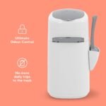 Litter Genie Style Cat Litter Disposal Pail with 14 ft Standard Refill | Odour-locking pail, holds up to 14 days of cat litter, and includes a Standard Refill lasting up to 2 months for 1 cat. - Image 3