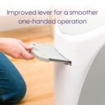 Litter Genie Style Cat Litter Disposal Pail with 14 ft Standard Refill | Odour-locking pail, holds up to 14 days of cat litter, and includes a Standard Refill lasting up to 2 months for 1 cat. - Image 5