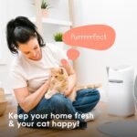 Litter Genie Style Cat Litter Disposal Pail with 14 ft Standard Refill | Odour-locking pail, holds up to 14 days of cat litter, and includes a Standard Refill lasting up to 2 months for 1 cat. - Image 10