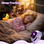 Fikami SmartWatch for Kids Girls Boys No APP/Phone Needed, 1.83" IP68 Waterproof Sport Kids Watch Pedometer, Heart Rate, Sleep Monitor, Step Counter, 12 Puzzle Games for Girls Boys Teens 6-16 (Purple) - Image 7