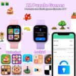 Fikami SmartWatch for Kids Girls Boys No APP/Phone Needed, 1.83" IP68 Waterproof Sport Kids Watch Pedometer, Heart Rate, Sleep Monitor, Step Counter, 12 Puzzle Games for Girls Boys Teens 6-16 (Purple) - Image 8