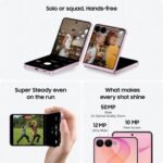 Samsung Galaxy Z Flip8, 256GB, Cream (CAD Version) - 6.9" Foldable Dynamic AMOLED 120Hz Display, Snapdragon 8 Elite Gen5, 50MP Camera, AI Smartphone - Image 5