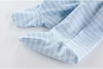 MAMIMAKA Baby Boy Girls Clothes 2-Way Zip Footed Bodysuit Long Sleeve 3-Pack Outfits 100% Cotton - Image 7