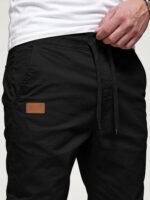 JMIERR Mens Pants Joggers with Pockets Casual Drawstring Twill Chino Pants | Jogging Pant, Cotton, Sweatpants, Track Pants, Hiking, Stretch, Tapered Pants, Relaxed Fit, Outdoor, Travel, Fall - Image 10