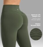 Willit Women's Flare Yoga Pant Hidden Scrunch Gym Leggings High Waisted Tummy Control Workout Leggings with Pockets - Image 4