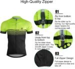 LAMEDA Men's Cycling Jersey Tight-Fitting Breathable Quick-Drying High-Elastic Cycling Top Shirt - Image 5